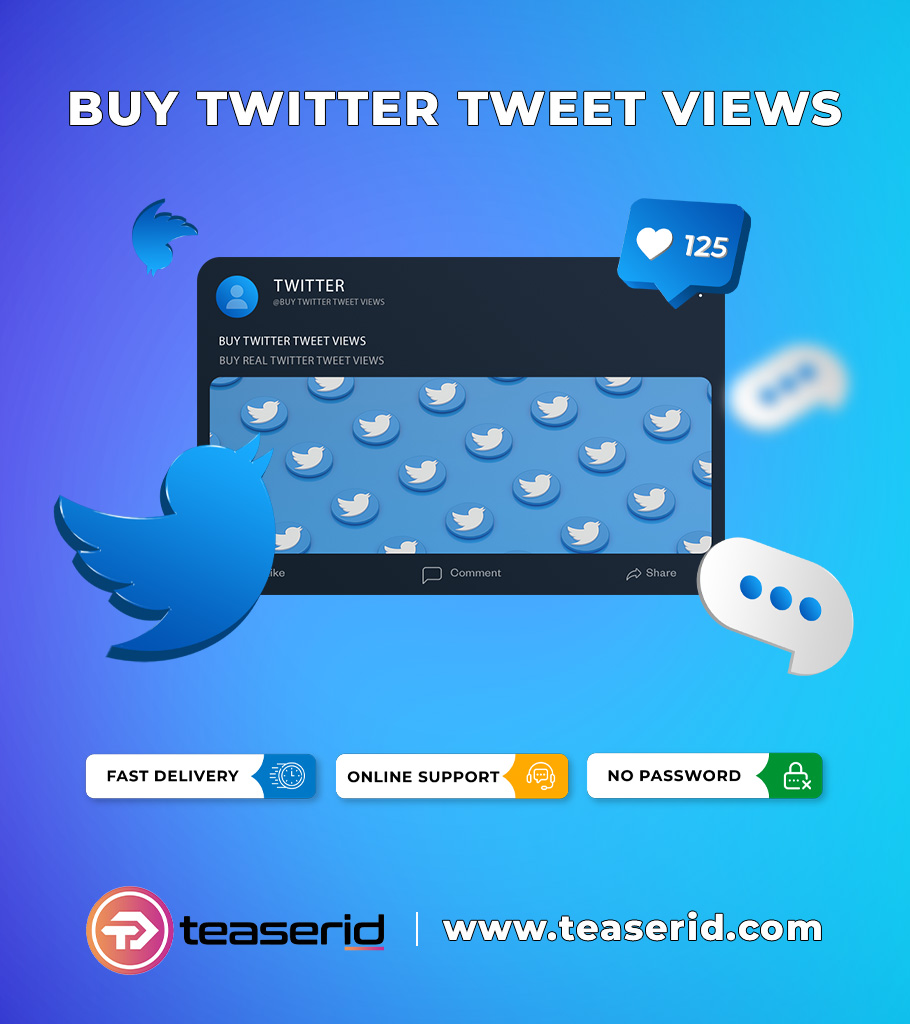 Buy Twitter Tweet Views