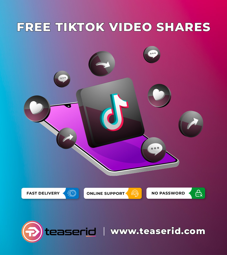 Free TikTok Video Shares